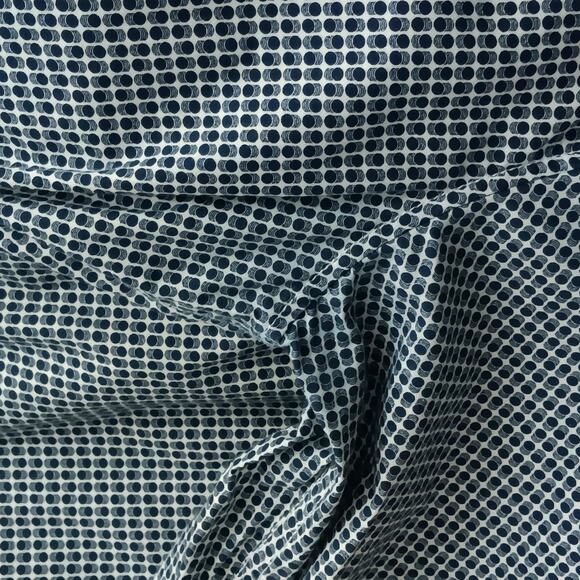 Michael Brandon Los Angeles Button Down Shirt Size Small Blue and White - Picture 10 of 10